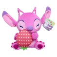 thumbnail image 2 of Disney Stitch Small 7-inch Plush Stuffed Animal, Angel with Strawberry, 2 of 6