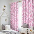 thumbnail image 5 of Blackout Kids Curtains,Pink and Pink Of Leopard Print Childrens Insulated Curtains Set Of 2,Bedroom Essentials,Toddler Room Decor 52"x84", 5 of 5