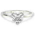 thumbnail image 4 of IGI Certified 2 Carat Heart Shape Lab Grown Diamond Engagement Ring | 14K White Gold |Lyla Hidden Accents SolitaireLab Diamond Ring | FG-VS2-VS2 Quality Friendly Diamonds, 4 of 6