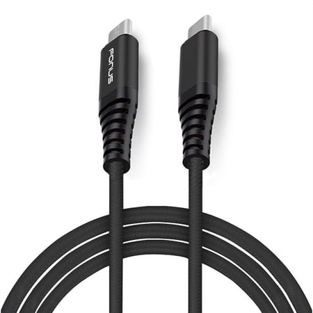 Samsung Galaxy Note8 Premium 10ft Long Braided Type-C Cable [C-to-C] Black V1N price history on PriceWatchPro