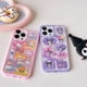 thumbnail image 3 of Funda de teléfono Kawaii Sanrio Hello Kittys Stuff Kuromi para Iphone 14/13/12/11Promax, suave funda de silicona, juguetes de regalo de Anime para niñas, 3 of 3