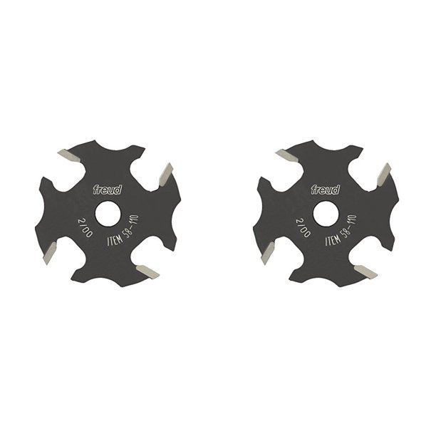 Freud Genuine 3/16" Slot Four Wing Slotting Cutter 2Pack 581102PK