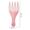 thumbnail image 2 of Unique Bargains 1 Pc Portable Four Claws Head Massager for Home Pink PP, 2 of 5