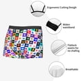thumbnail image 3 of Lsque Sea animals Collage Pattern Men’s Total Support Pouch Boxer Briefs, X-Temp Cooling, Moisture-Wicking Underwear, Regular, Long-leg and Trunk-X-Large, 3 of 5