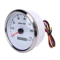 thumbnail image 3 of 7 Color Backlight 110mm Tachometer with Hour Meter - DC 9-32V 7000RPM Gauge for Cars, Boats, RVs, Trucks & More, 3 of 7
