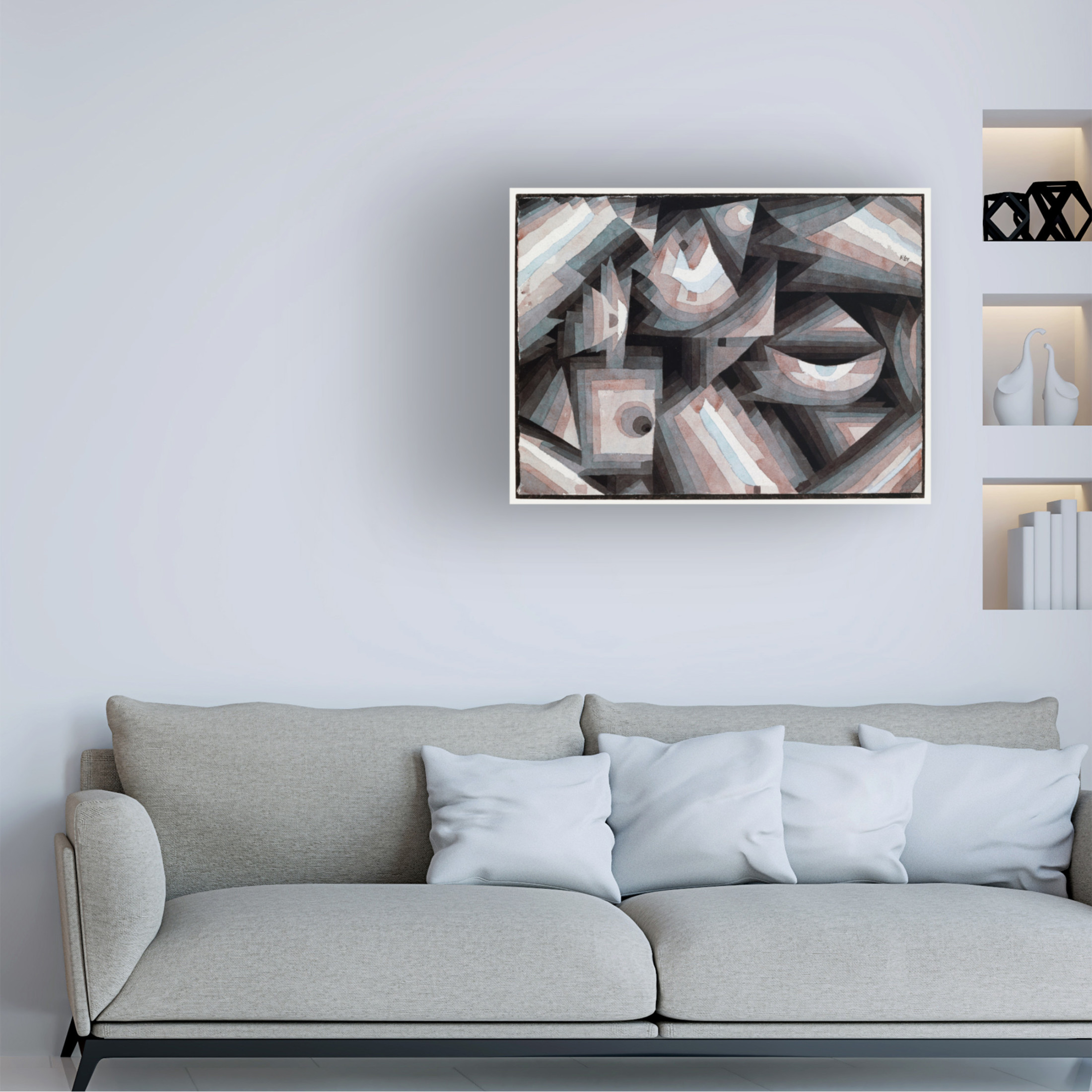 Trademark Fine Art Pictufy Crystal Gradation 1921 Canvas Wall Art