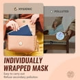 thumbnail image 6 of Disposable Face Mask For Adults - 50 Pack Individually Wrapped 4 Ply Protection 5 colors, 6 of 6