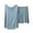 Light Blue, variant on Admvng Two Piece Sets For Women Casual Sleeveless Pullover Tops and Wide Leg Shorts Lounge Sets M-2XL