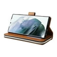 thumbnail image 4 of Feishell for Samsung Galaxy S22 Ultra (6.8 inch) Wallet Case for Women Men,Premium PU Leather Magnetic Clasp Zipper 9 Card Slots Folio Flip Holder Shockproof Phone Case with Wrist Strap,Brown, 4 of 8