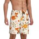 thumbnail image 2 of Balery Flower Fox Pantalones cortos de pijama de punto de algodón para hombre con cinturilla y bolsillos-Medium, 2 of 6