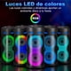 thumbnail image 5 of Subwoofer Audio Portátil RM REGALOMEX Inalámbrico Bluetooth LED Micrófono negro Mediana, 5 of 5