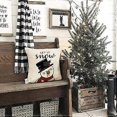 thumbnail image 5 of Christmas Pillow Cushion Christmas Pillowcase Cushion Cover Christmas Pillowcase Decorative Pillow Xmas Decoration Deer White Christmas Pillow Cushion, 5 of 5