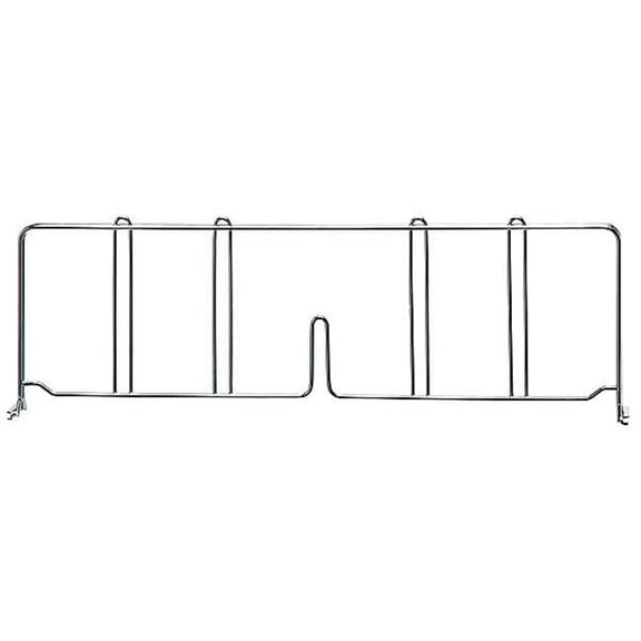 Stainless Steel Wire Shelving Shelf Divider, 30 in.