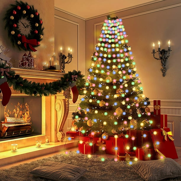 Christmas Tree Lights With Loop Indoor Outdoor Decorations 50% off