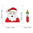 thumbnail image 2 of NIZELUK Clearance Santa Claus Elf- Wiper Sticker Removable Rear Windshield Wiper Sticker Car Sticker Fall Savings Clearance Sales Today Deals Prime, 2 of 2
