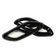 thumbnail image 4 of Cubierta de Tubo de Escape Exterior de Coche Parachoques Trasero Cilindro Tubo de Escape Decorar Coche de Escape de Cola Silenciador Tip Pipe Cover para Benz Clase GLC X254 ANGGREK Otros, 4 of 8