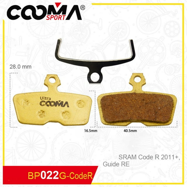 Bike Bicycle Disc Brake Replacement Pads for-SRAM AVID Code R 2011+ Guide RE