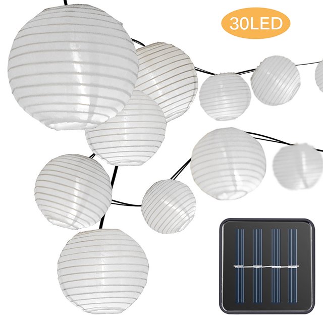 Luces Solares De Hadas Luces Solares Para Exteriores Luces De Jardín Linterna Blanca Cálida Para Balcón Lámpara Solar Jardín Linterna Impermeable Kearding HA024436-01