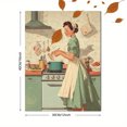 thumbnail image 3 of Qisvanset Retro Kitchen Canvas Wall Art 15.75x11.81 Inches, 3 of 8