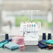 Brother 1034DX Easy-to-Use 3 or 4 Thread Serger with Color Coded Thread Guides