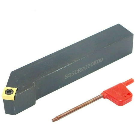 

QXKE Ssscr2020K09 20X125mm External Lathe Turning Tool Holder for Scmt09T308 Insert