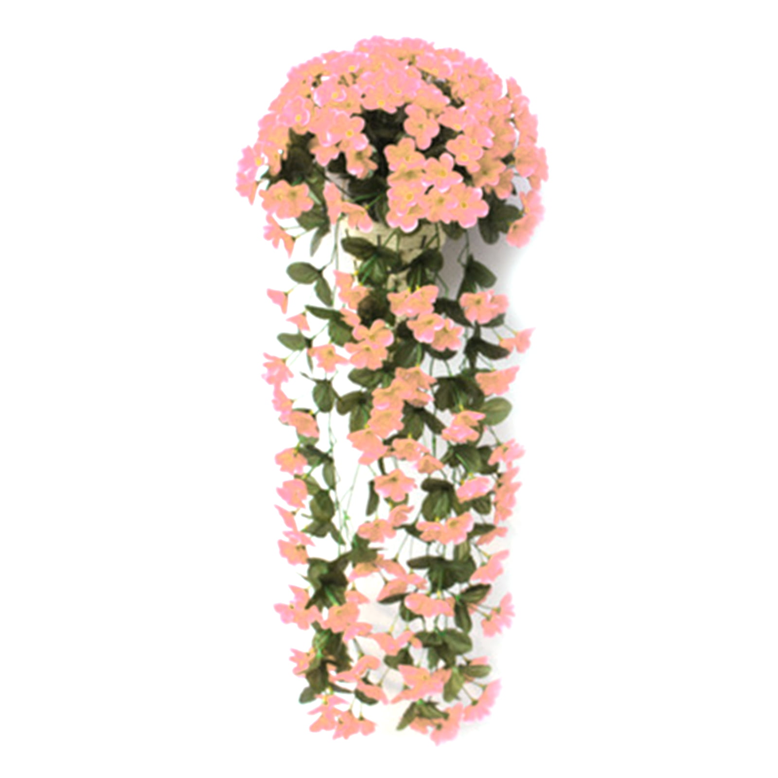 Plastic Decorative Flower Artificial Rattan Plants Decor Simulation Flower FM