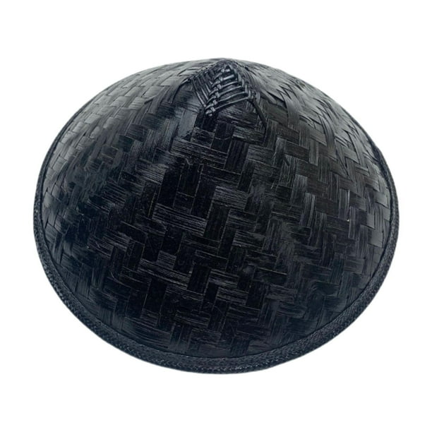 Sombrero trenzado de bambú, sombrero de paja, sombreros de sol hechos a mano para viajes, verano, adultos y 42cm