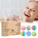 thumbnail image 2 of Xihbxyly Set de Bombas de Baño, Bolas de Baño Aromáticas Relajantes, Regalos Coloridos Envueltos Individualmente, Regalo Perfecto para Ocasiones Especiales, Experiencia de Spa de Autocuidado, Ideal p, 2 of 7