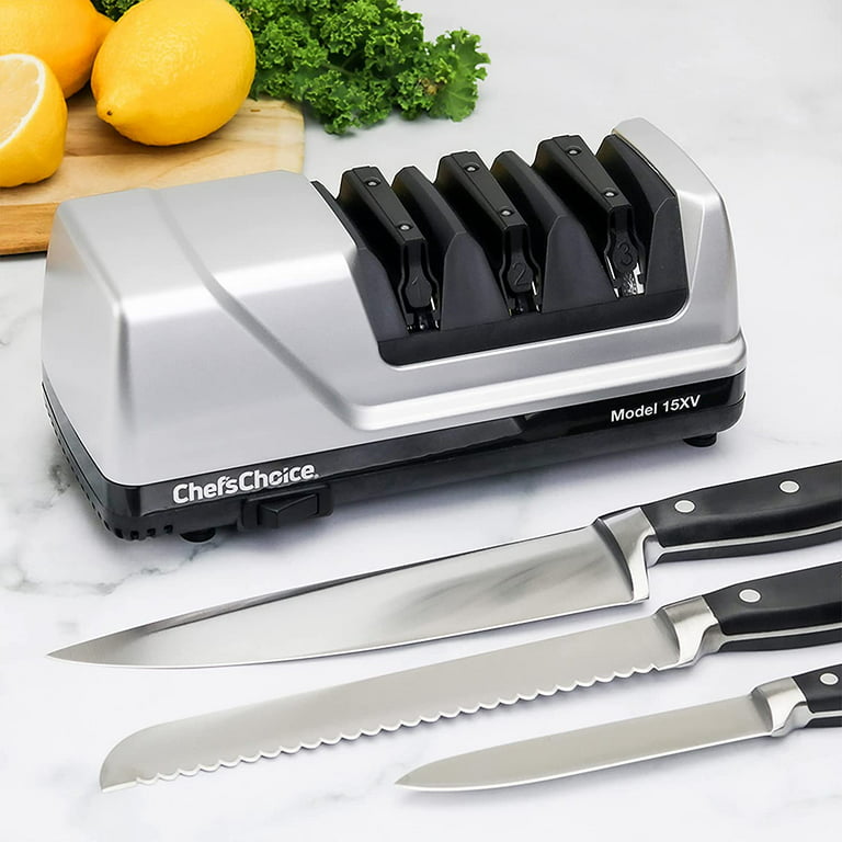 Chef'sChoice D203 Orange White 3-Stage Electric Knife Sharpener