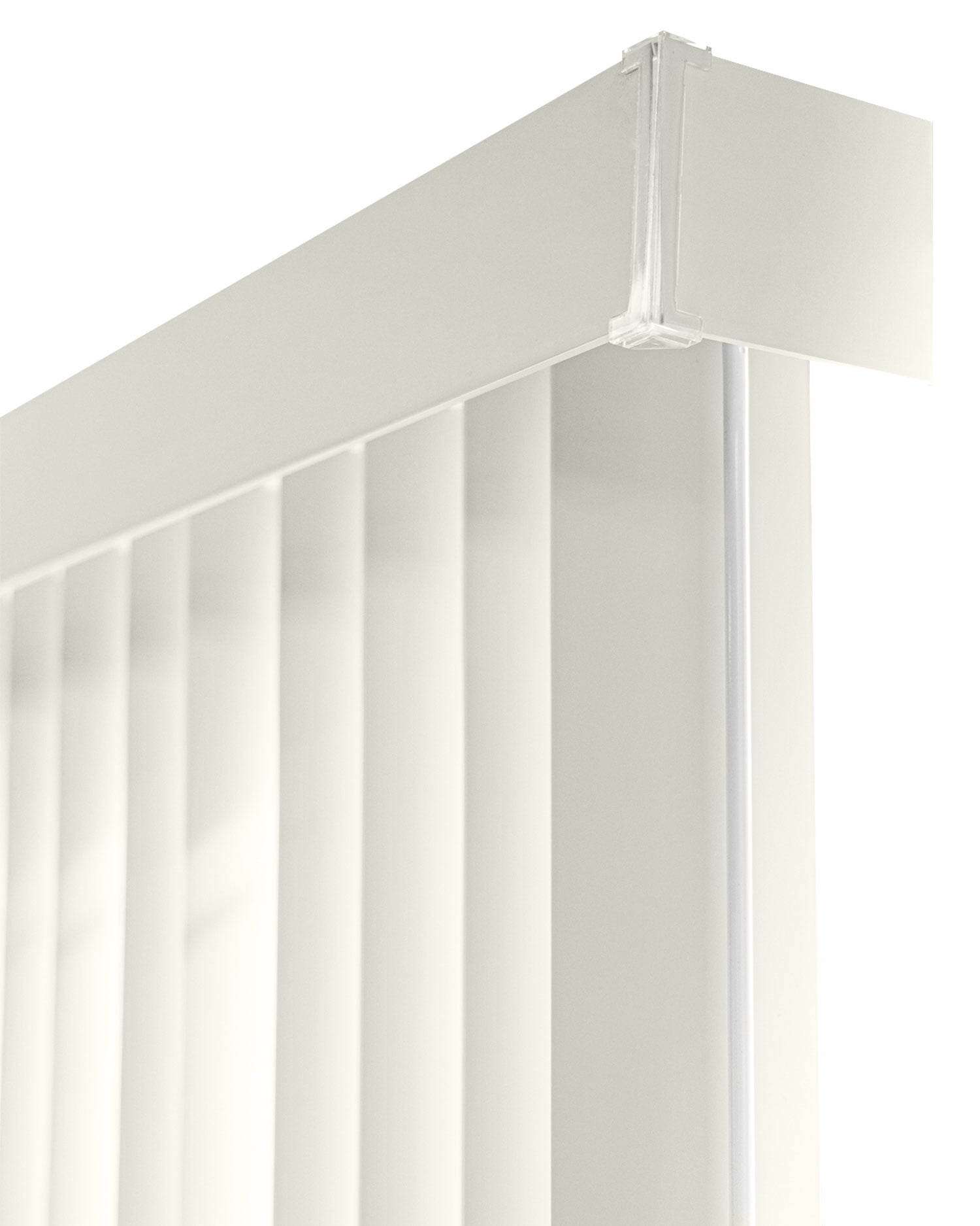 71W x 48H Alabaster 3-1/2" Vertical Blind FAST SHIPPING 