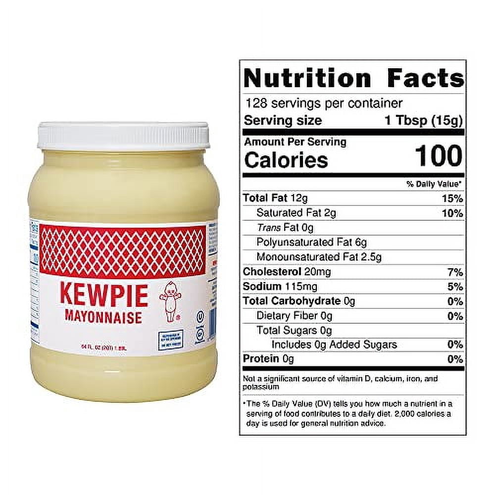 Kewpie Mayonnaise Bulk Bottle, 64 Ounce