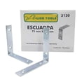 thumbnail image 1 of Soporte Angular En Forma De L Para Repisas 75mm x 75mm Caja 100 Piezas Lion Tools 3120, 1 of 5
