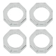thumbnail image 3 of Saro Lifestyle Octagonal Shape Glass Crystal Napkin Ring (Set of 4), 3 of 5