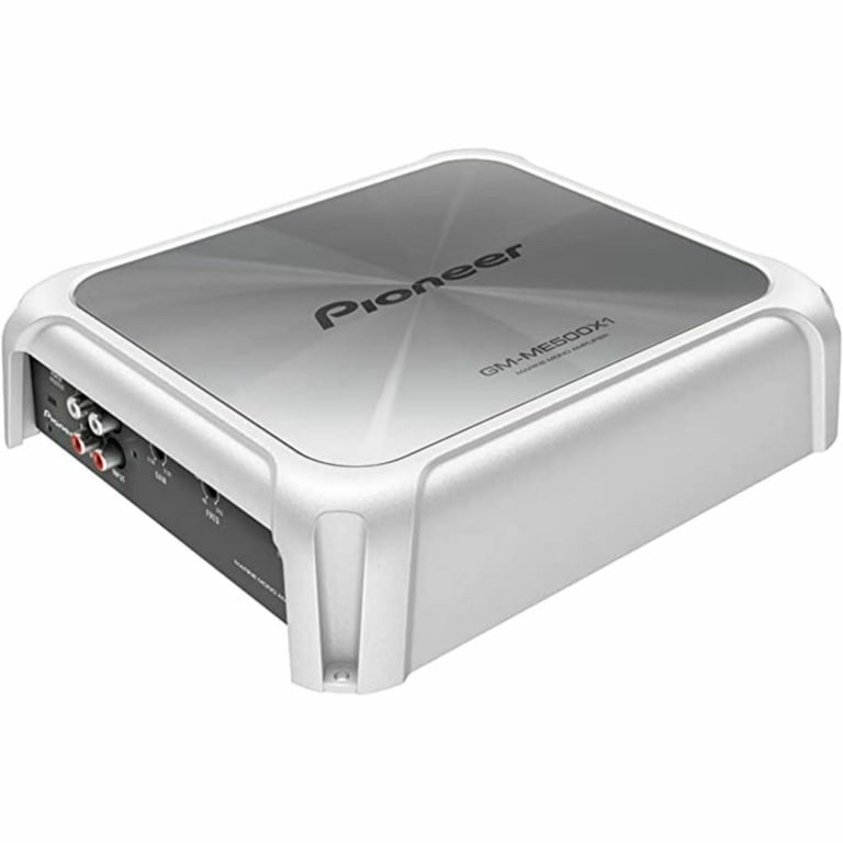 Pioneer Mono Marine Subwoofer Amplifier, Class D, 1600W Max Power