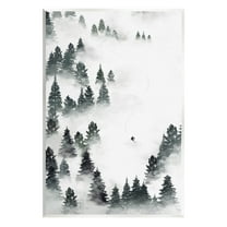 Stupell Industries Winter Ski Slopes Mountain Graphic Art Unframed Art Print Wall Art, Design by Ziwei Li