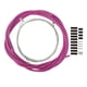 thumbnail image 1 of Juego de fundas universales para cable de freno y cambio de marchas de bicicleta (2,5 m) Púrpura, 1 of 8