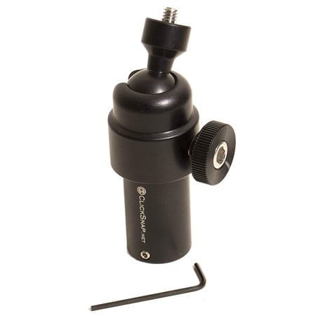 Ball Head Painter's Pole Adapter - Camera Monopod, Selfie Stick, Extension Pole, Telescoping