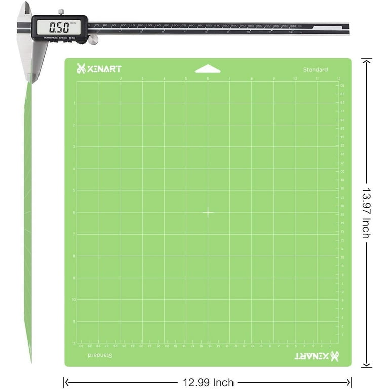 Xinart Cutting Mats for Cricut Maker 3/Explore 3/Maker/Air inch 3 Mats  Standard Adhesive Green Replacement Cut Mat for Cricut Cutting Machines