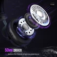 thumbnail image 4 of FIFINE H9 Pro Gaming Headset, USB/3.5mm Headphone with Microphone for PC Computer, Xbox, PS5/PS4, 330g Lightweight, 7.1 Sound, Volume Control for Gamer, 4 of 10