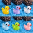 thumbnail image 3 of Juego de 100 patitos pequeños de resina CHEPIHG para decoración Navidad cumpleaños día del niño, 3 of 5