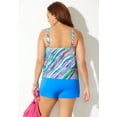 thumbnail image 4 of Swimsuits for All Flared Tankini Set, 4 of 5