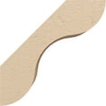 thumbnail image 3 of Ekena Millwork 5"W x 10"D x 10"H Carmel Rough Cedar Woodgrain TimberThane Knee Brace, Primed, 3 of 6