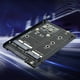 thumbnail image 1 of M.2 NGFF + mSATA a SATA 3.0 Adaptador de tarjeta M SATA + M.2 Key B SSD Case Adaptador SSD Hugtrwg Para estrenar, 1 of 9