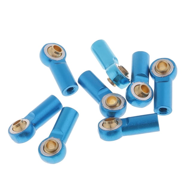 Soporte de Rótula de Aluminio M3 Macarena Junta de Rótula de Extremo de Varilla de Enlace SCX10 Axial Azul