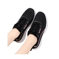 thumbnail image 3 of Frontwalk Womens Running Shoe Knit Upper Athletic Shoes Fitness Workout Sneakers Gym Comfort Trainers Women Sport Flats Black 9, 3 of 7