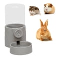 thumbnail image 5 of vnanda Space-saving Pet Feeder Space-saving Cage-mounted Pet Feeder with Removable Parts Food-grade Plastic Rabbit Food Bowl Water Bottle for Easy for Cats, 5 of 7