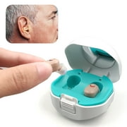 WMFREE Rechargeable Hearing Aids for Seniors, ITE Hearing Amplifier for Ears with Charging Case