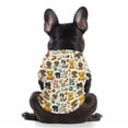 thumbnail image 4 of Dog Sweatshirt, Lightweight Animal Printed Pet Shirt Orange, 1 Piece Casual Pet Top, for Small Medium Large Dogs Daily Wear Outdoor Walking, 4 of 5