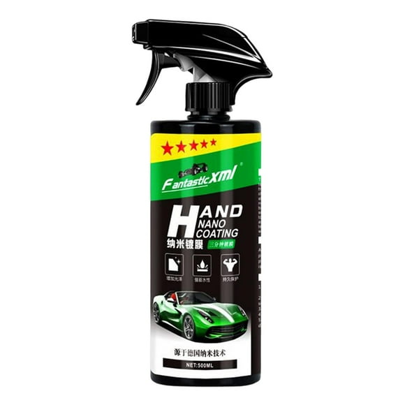 Almencla Nano Ceramic Spray Coating Hydrophobic Car Shine Spray Polish Liquid 500ml