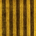 thumbnail image 1 of Ahgly Company Machine Washable Indoor Square Abstract Yellow Modern Area Rugs, 6' Square, 1 of 4